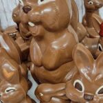 Regionale Schokoladen Hasen zu Ostern
